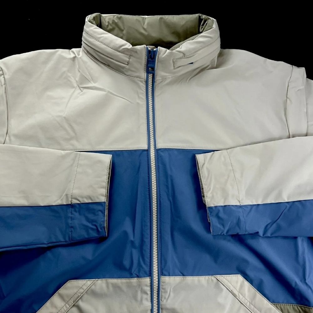 NEW Peter Millar Crown Large Lightweight Full Zip Windbreaker Hooded Jacket
